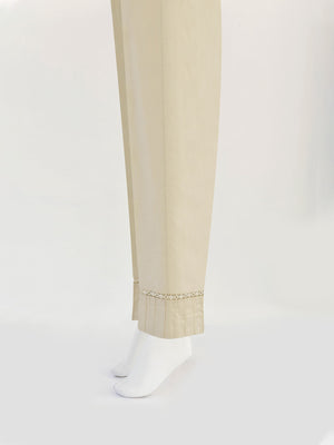 Women Off White Lawn Trouser - OWSP-2310040-1