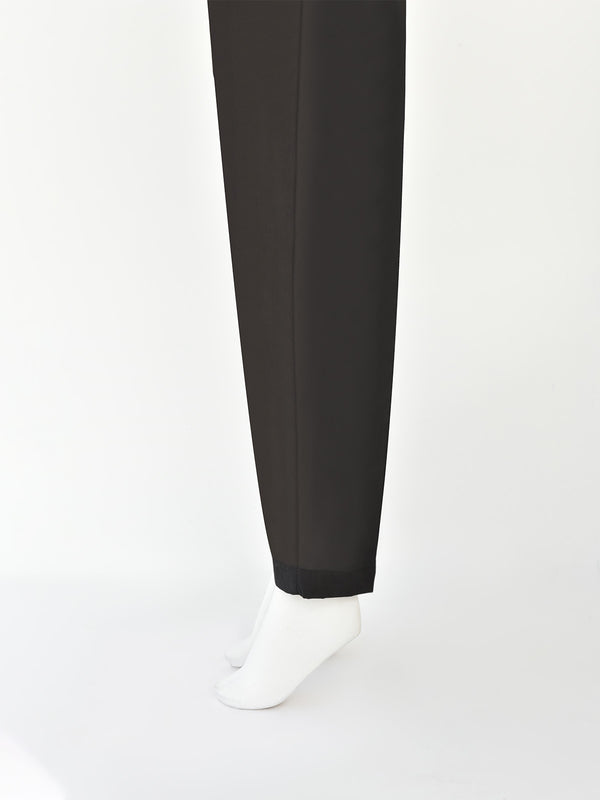 Women Black Lawn Trouser - OWSP-2406032-2