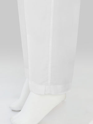 Women White Lawn Trouser - OWSP-2406032