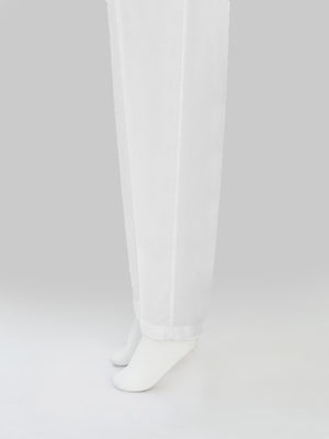 Women White Lawn Trouser - OWSP-2406032