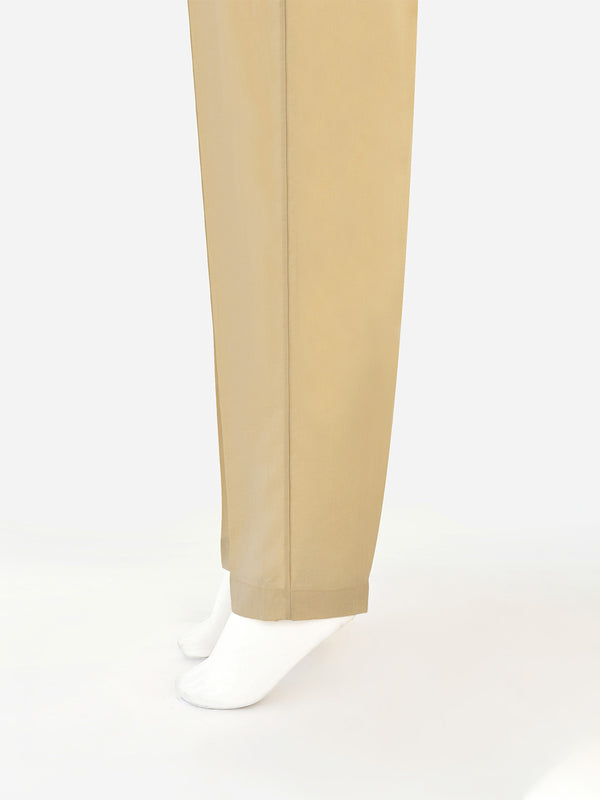Women Beige Lawn Trouser - OWSP-2406032-1